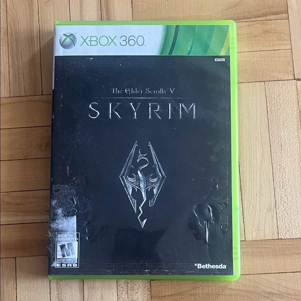 The Elder Scrolls V: Skyrim for Xbox 360 - Black Cover